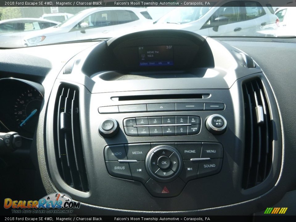 2018 Ford Escape SE 4WD Magnetic / Charcoal Black Photo #14
