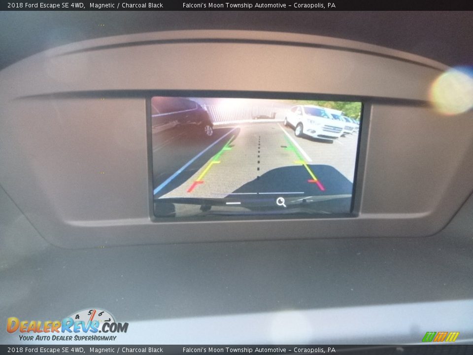 2018 Ford Escape SE 4WD Magnetic / Charcoal Black Photo #15