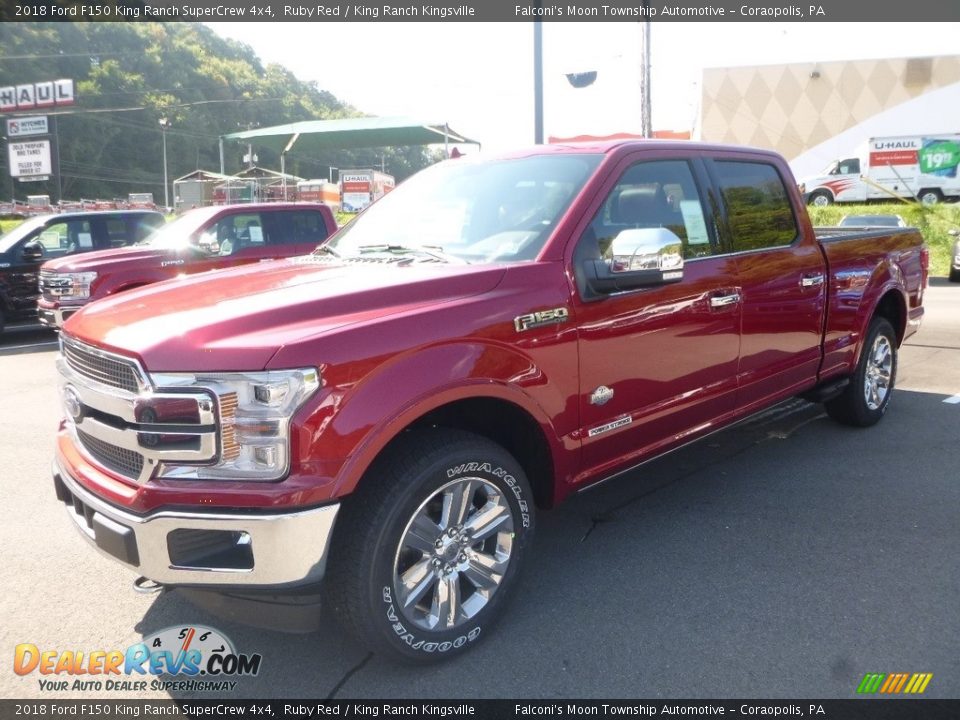 2018 Ford F150 King Ranch SuperCrew 4x4 Ruby Red / King Ranch Kingsville Photo #5