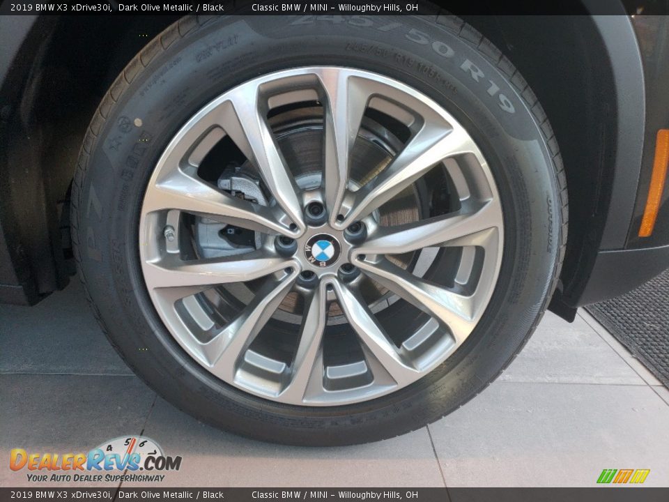 2019 BMW X3 xDrive30i Dark Olive Metallic / Black Photo #5