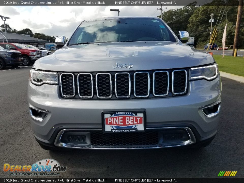 2019 Jeep Grand Cherokee Limited 4x4 Billet Silver Metallic / Black Photo #2