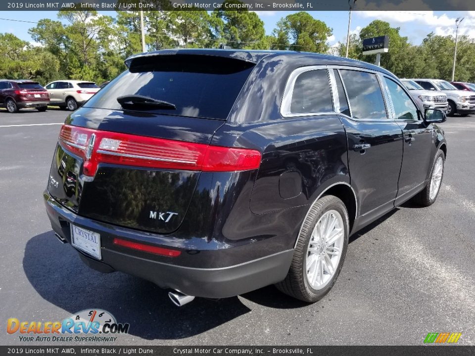 2019 Lincoln MKT AWD Infinite Black / Light Dune Photo #6