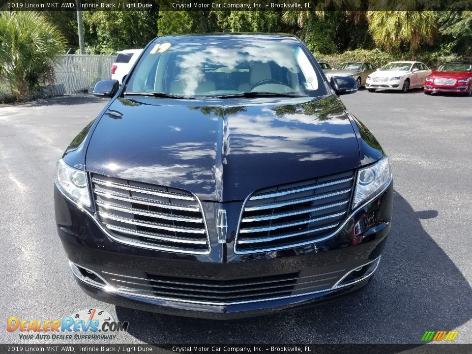 2019 Lincoln MKT AWD Infinite Black / Light Dune Photo #9