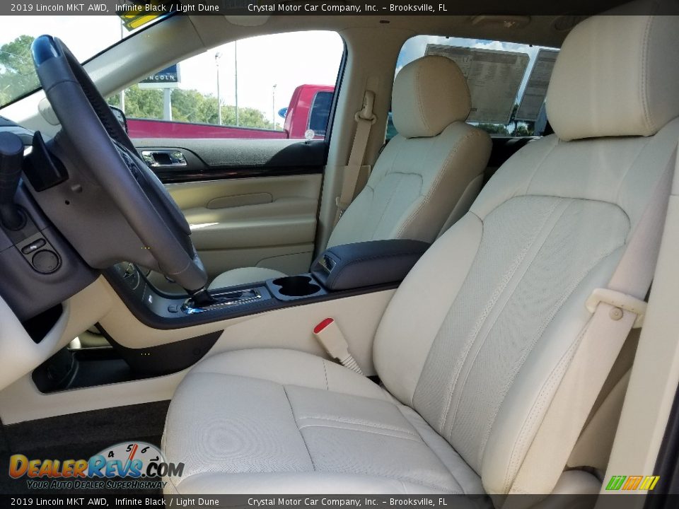 2019 Lincoln MKT AWD Infinite Black / Light Dune Photo #10