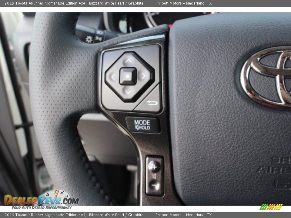 2019 Toyota 4Runner Nightshade Edition 4x4 Steering Wheel Photo #20