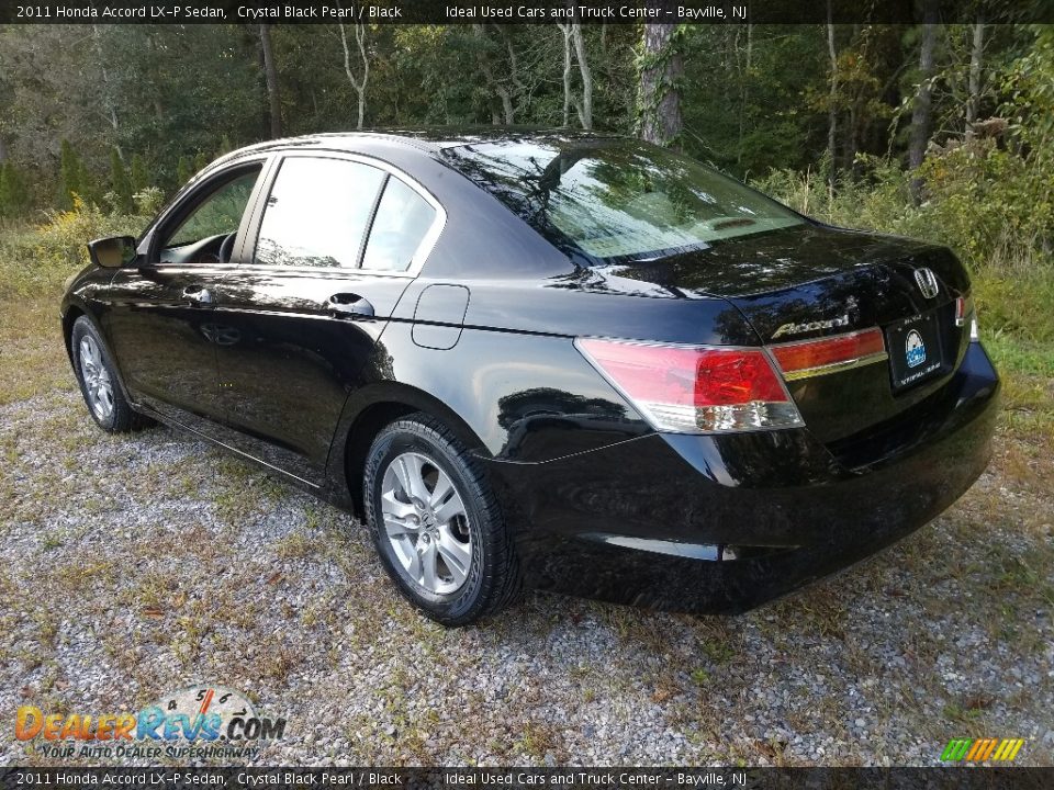 2011 Honda Accord LX-P Sedan Crystal Black Pearl / Black Photo #6
