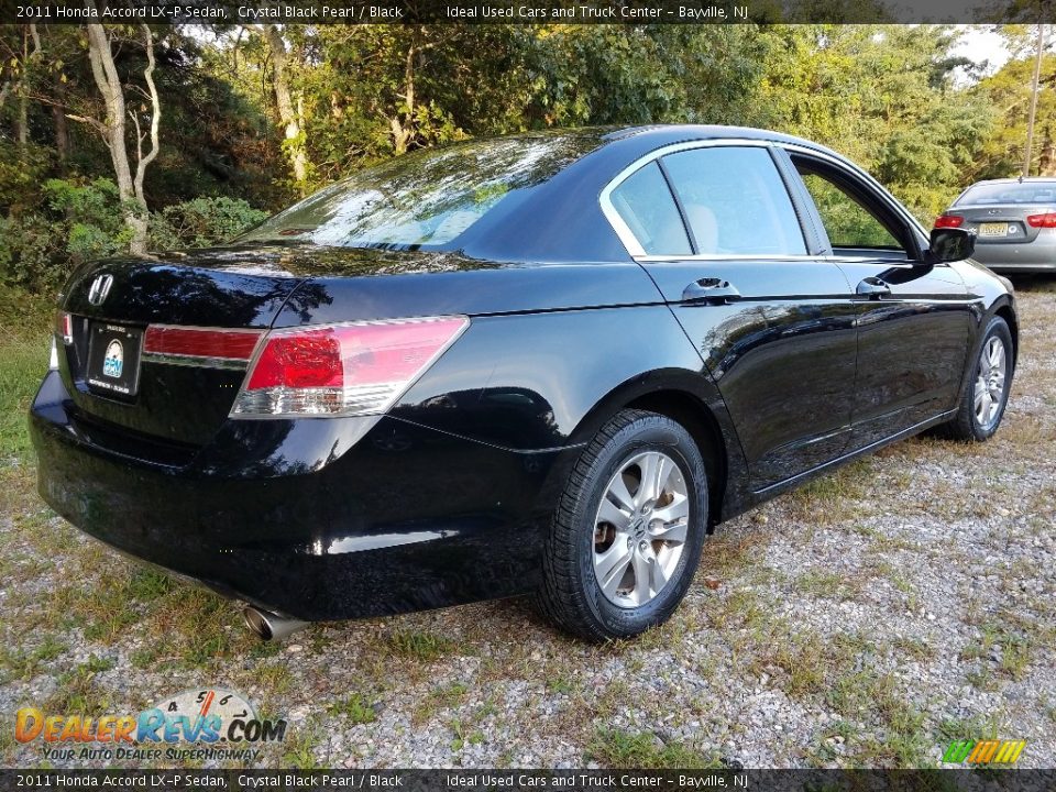 2011 Honda Accord LX-P Sedan Crystal Black Pearl / Black Photo #7