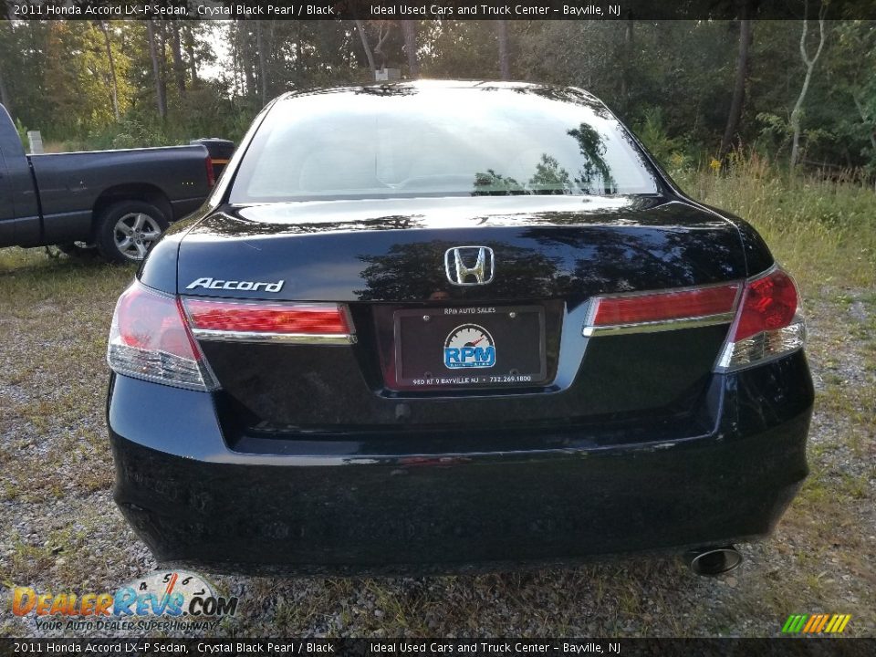 2011 Honda Accord LX-P Sedan Crystal Black Pearl / Black Photo #8
