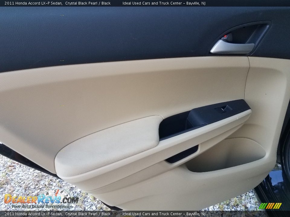 2011 Honda Accord LX-P Sedan Crystal Black Pearl / Black Photo #9