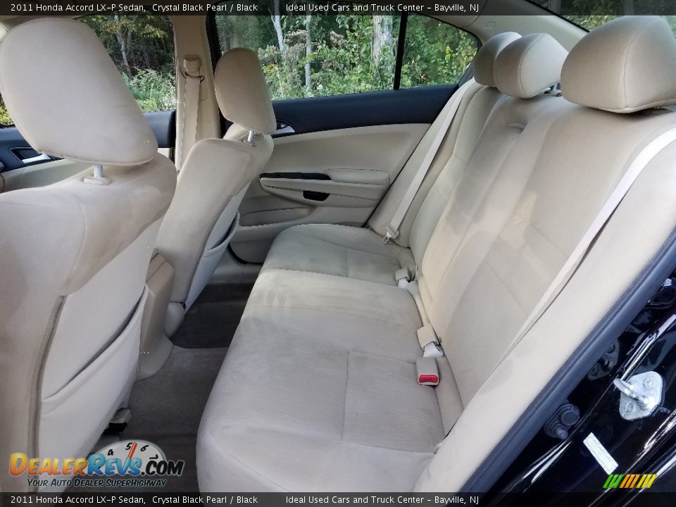 2011 Honda Accord LX-P Sedan Crystal Black Pearl / Black Photo #10