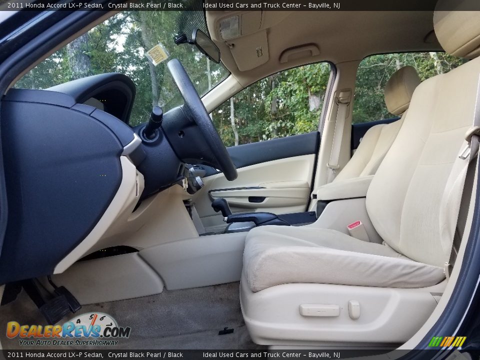 2011 Honda Accord LX-P Sedan Crystal Black Pearl / Black Photo #14