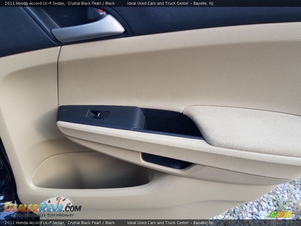 2011 Honda Accord LX-P Sedan Crystal Black Pearl / Black Photo #21