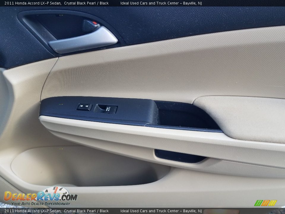 2011 Honda Accord LX-P Sedan Crystal Black Pearl / Black Photo #23