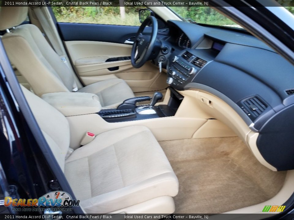 2011 Honda Accord LX-P Sedan Crystal Black Pearl / Black Photo #25