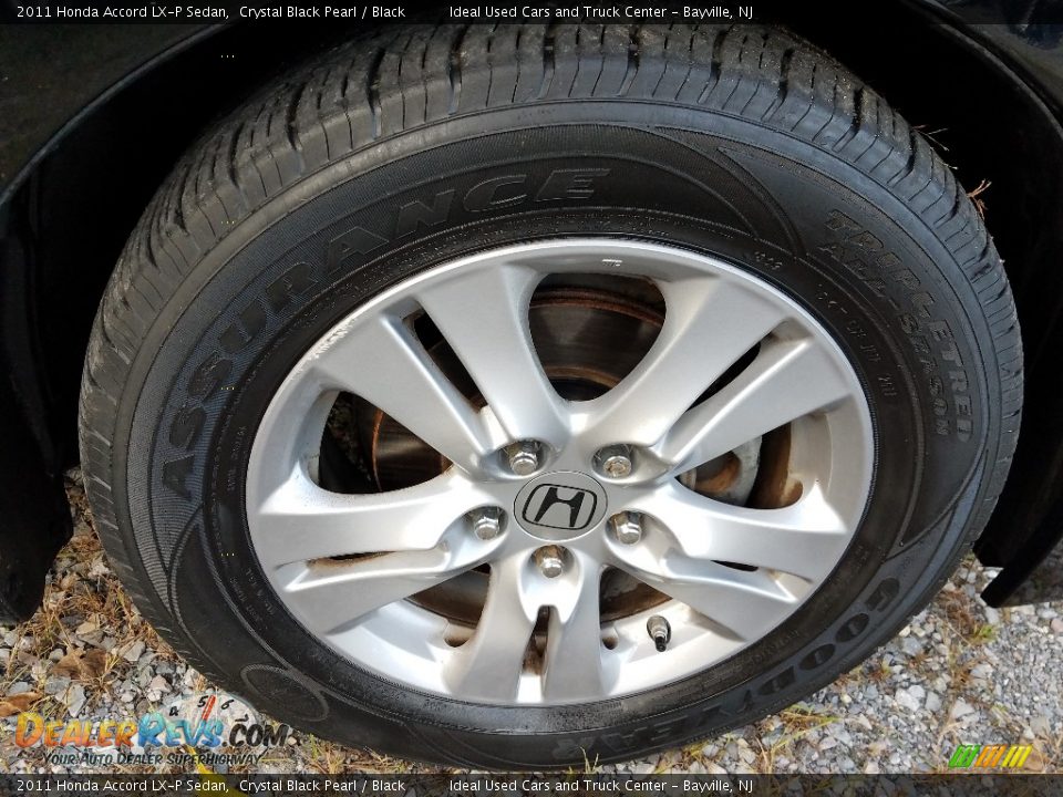2011 Honda Accord LX-P Sedan Crystal Black Pearl / Black Photo #26