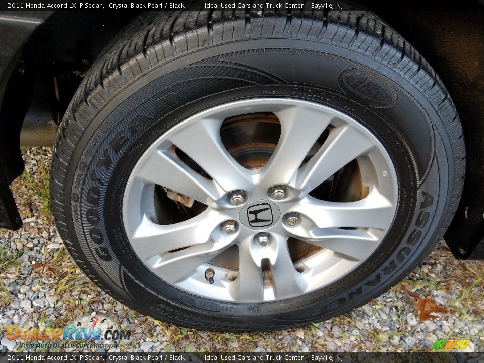 2011 Honda Accord LX-P Sedan Crystal Black Pearl / Black Photo #27