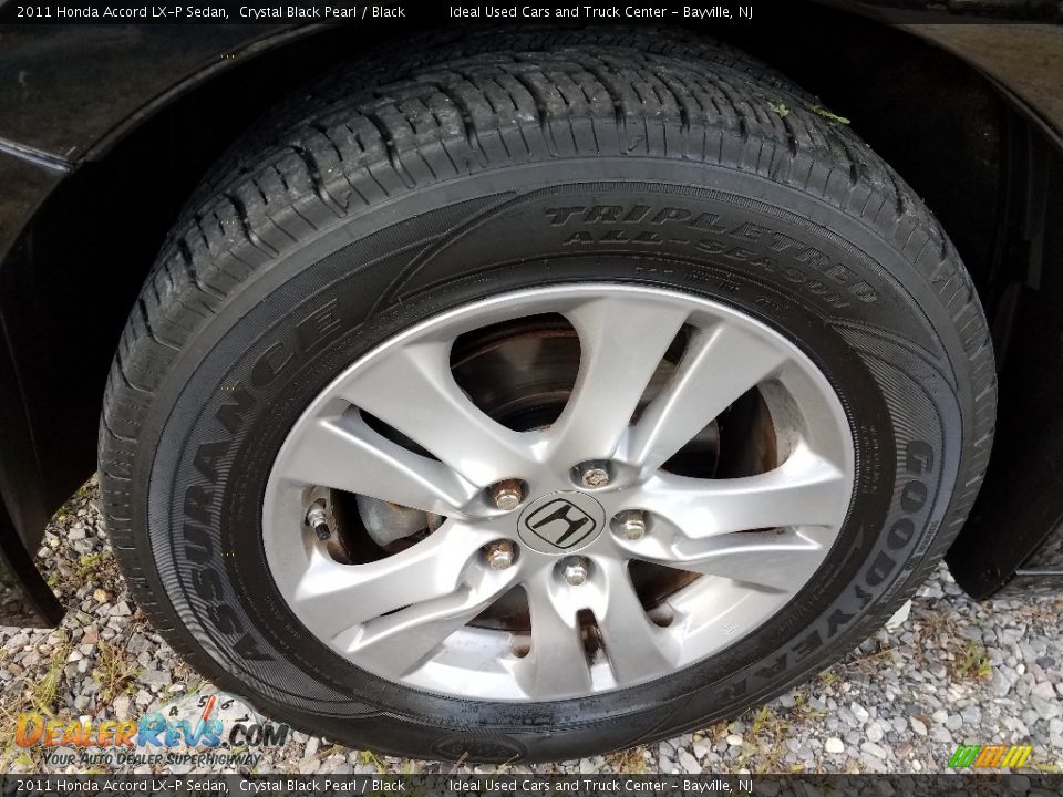 2011 Honda Accord LX-P Sedan Crystal Black Pearl / Black Photo #28