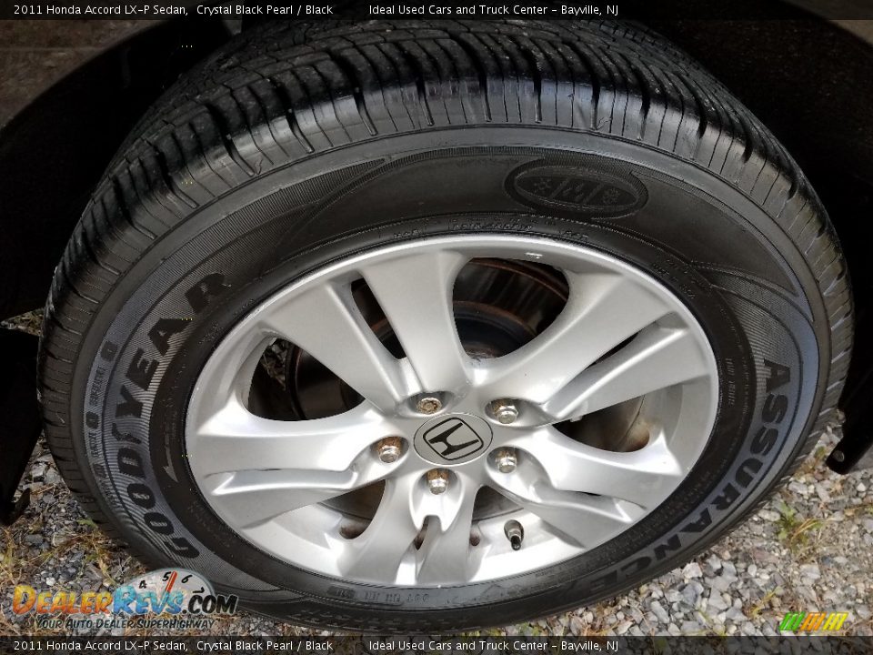 2011 Honda Accord LX-P Sedan Crystal Black Pearl / Black Photo #29