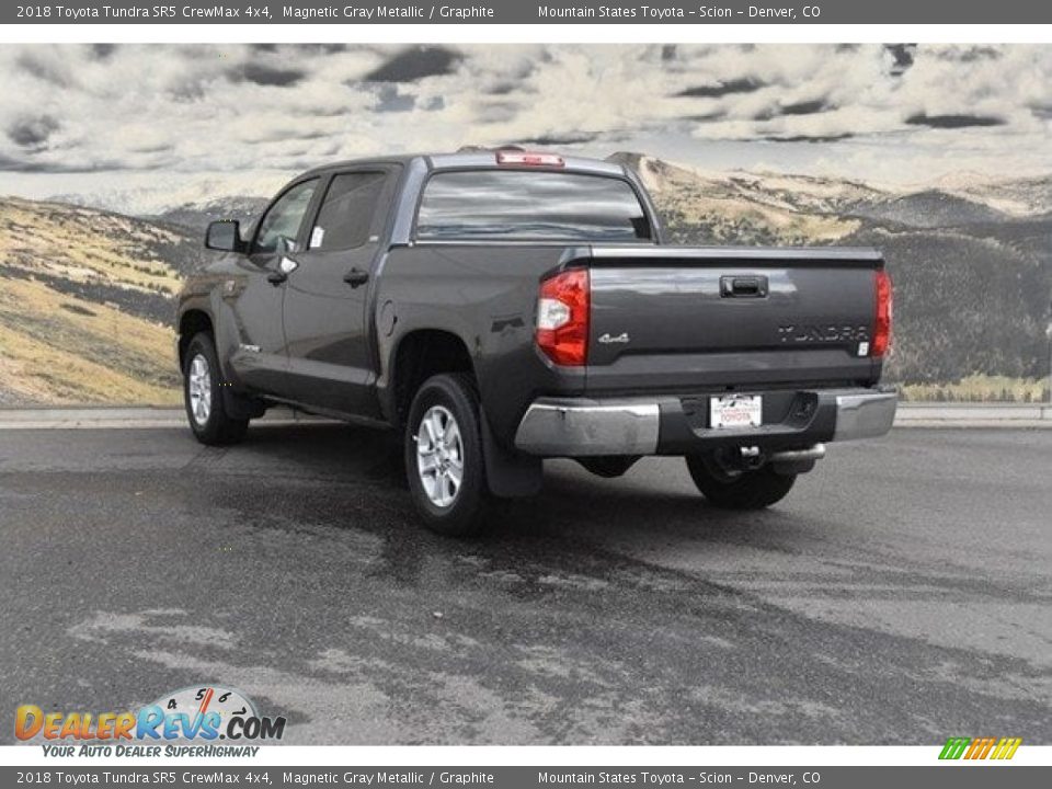 2018 Toyota Tundra SR5 CrewMax 4x4 Magnetic Gray Metallic / Graphite Photo #3