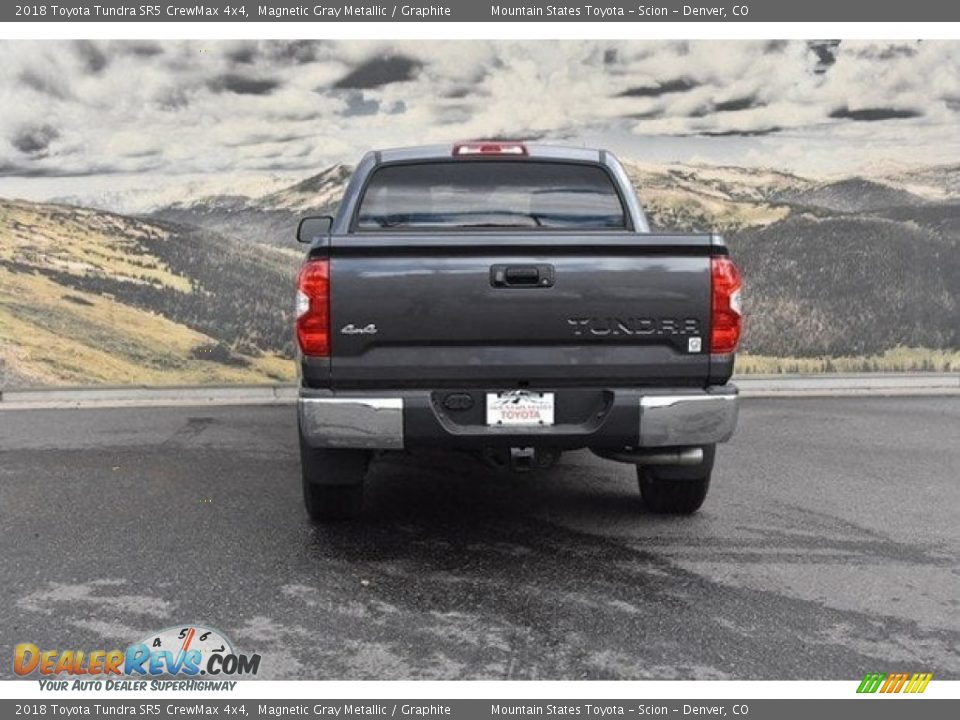2018 Toyota Tundra SR5 CrewMax 4x4 Magnetic Gray Metallic / Graphite Photo #4