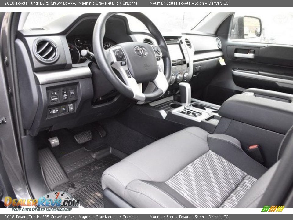 2018 Toyota Tundra SR5 CrewMax 4x4 Magnetic Gray Metallic / Graphite Photo #5