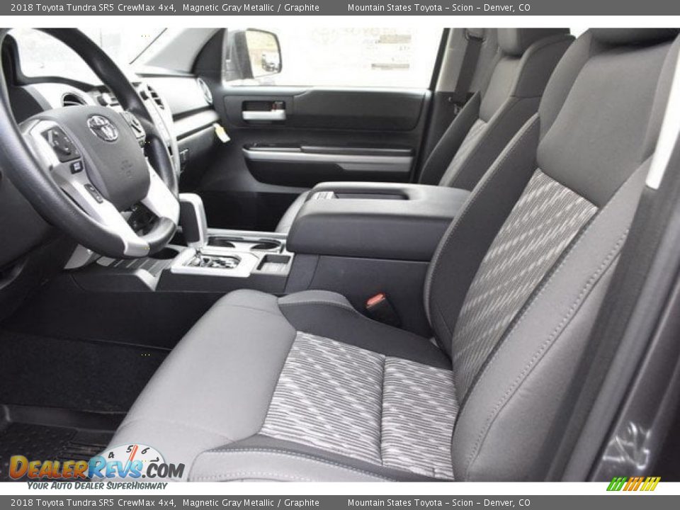 2018 Toyota Tundra SR5 CrewMax 4x4 Magnetic Gray Metallic / Graphite Photo #6