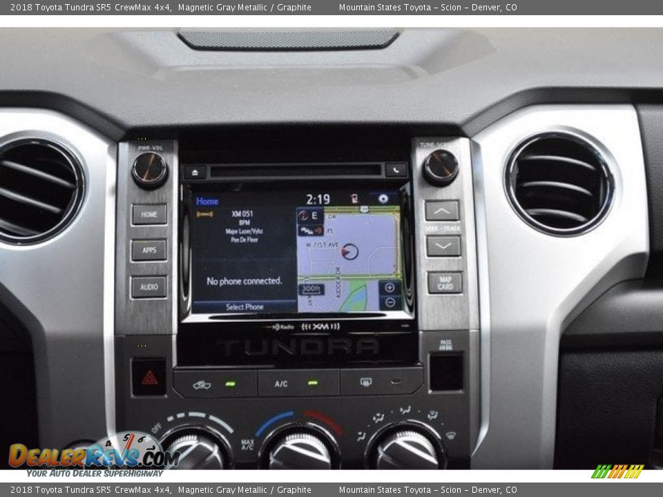 2018 Toyota Tundra SR5 CrewMax 4x4 Magnetic Gray Metallic / Graphite Photo #9