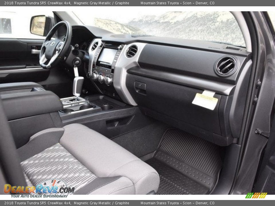 2018 Toyota Tundra SR5 CrewMax 4x4 Magnetic Gray Metallic / Graphite Photo #10