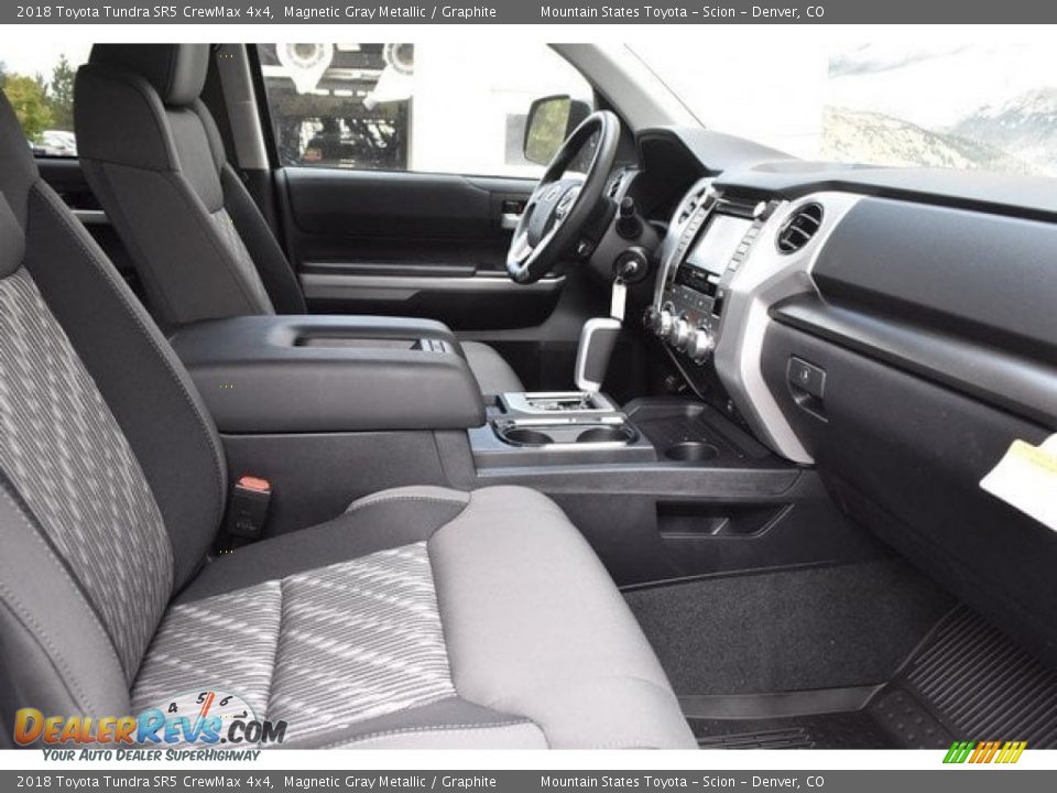 2018 Toyota Tundra SR5 CrewMax 4x4 Magnetic Gray Metallic / Graphite Photo #11