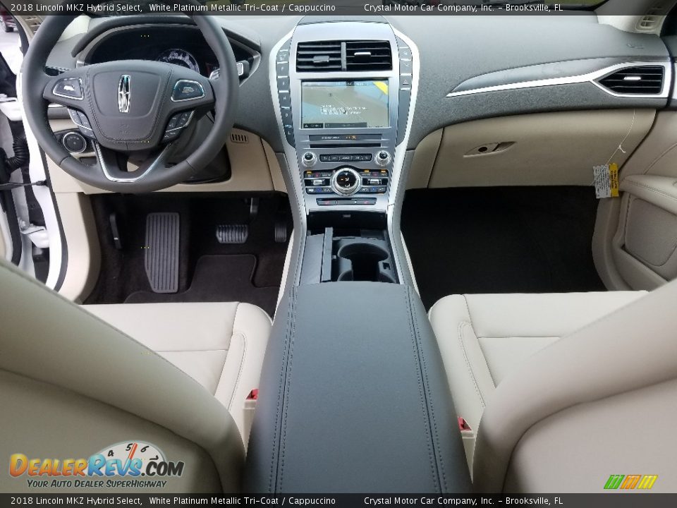 Dashboard of 2018 Lincoln MKZ Hybrid Select Photo #13