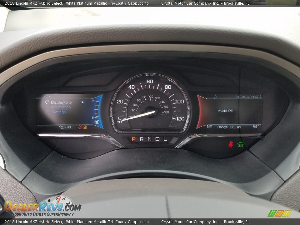 2018 Lincoln MKZ Hybrid Select Gauges Photo #14