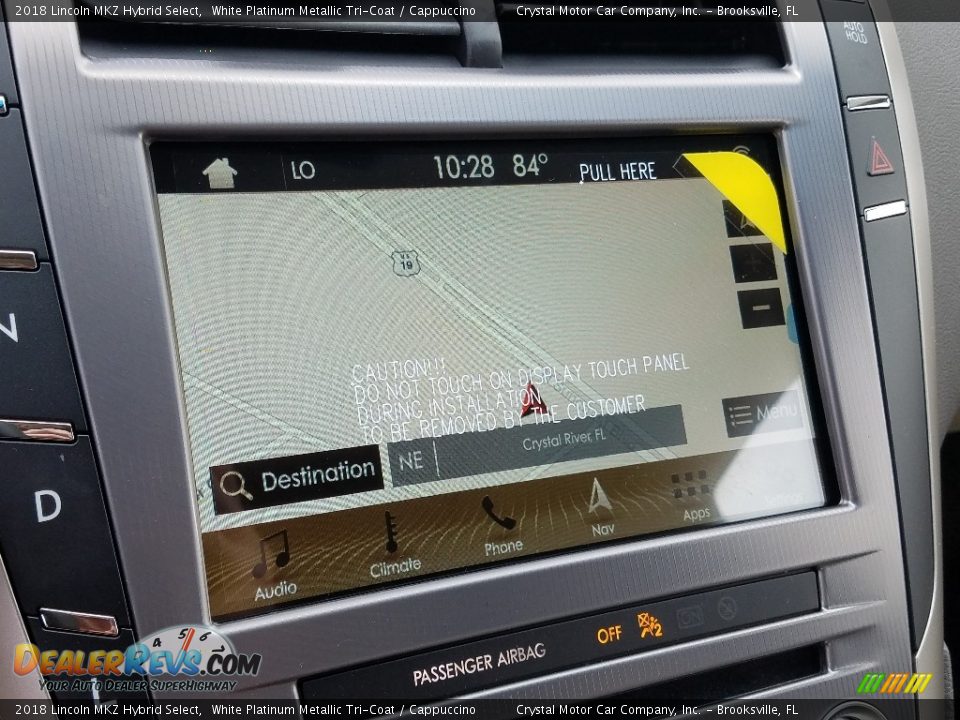 Navigation of 2018 Lincoln MKZ Hybrid Select Photo #15