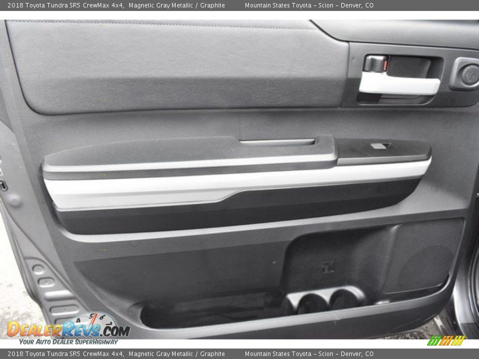 2018 Toyota Tundra SR5 CrewMax 4x4 Magnetic Gray Metallic / Graphite Photo #20