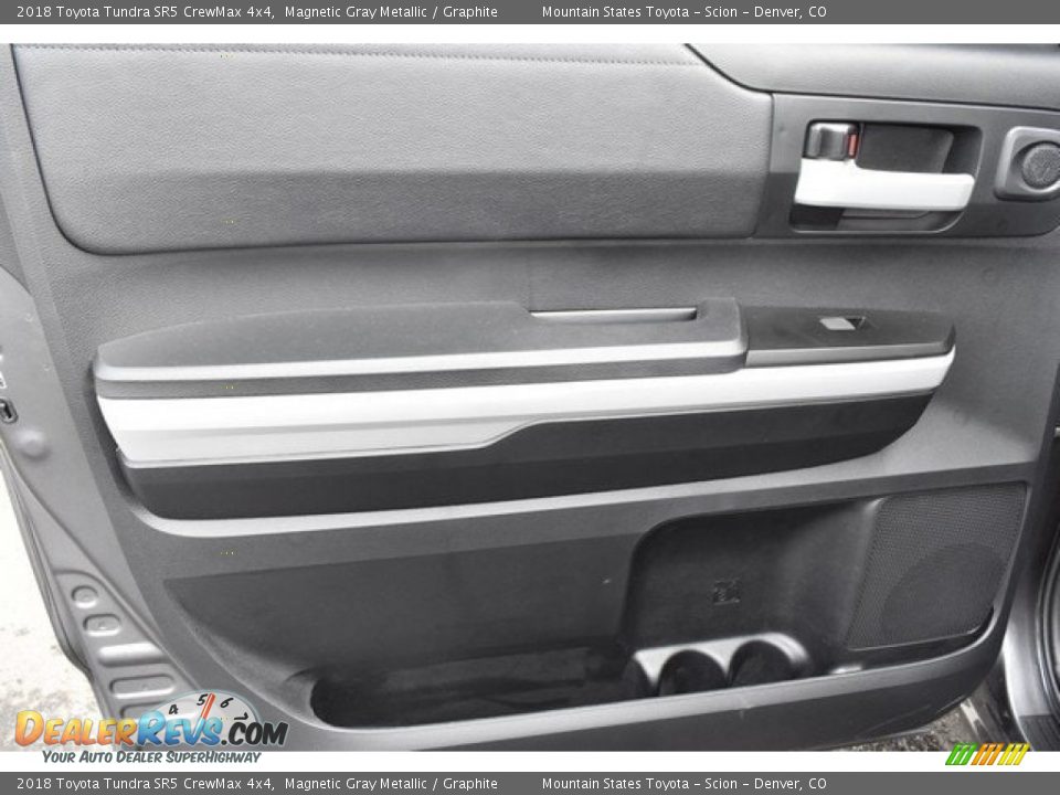 2018 Toyota Tundra SR5 CrewMax 4x4 Magnetic Gray Metallic / Graphite Photo #20