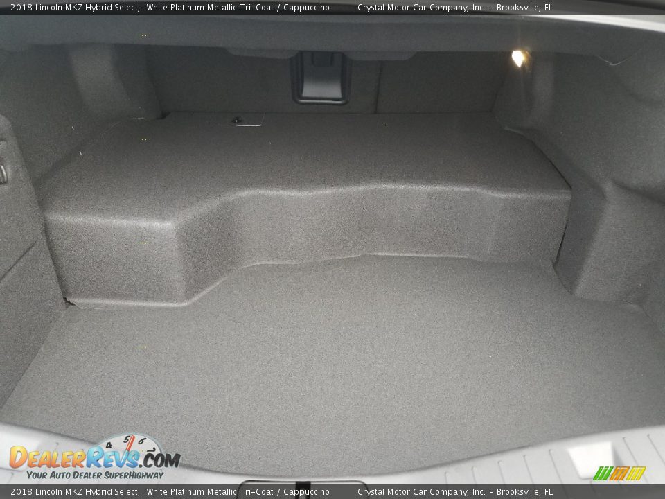 2018 Lincoln MKZ Hybrid Select Trunk Photo #20