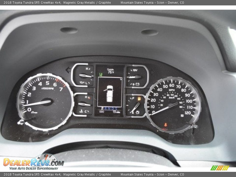 2018 Toyota Tundra SR5 CrewMax 4x4 Magnetic Gray Metallic / Graphite Photo #27