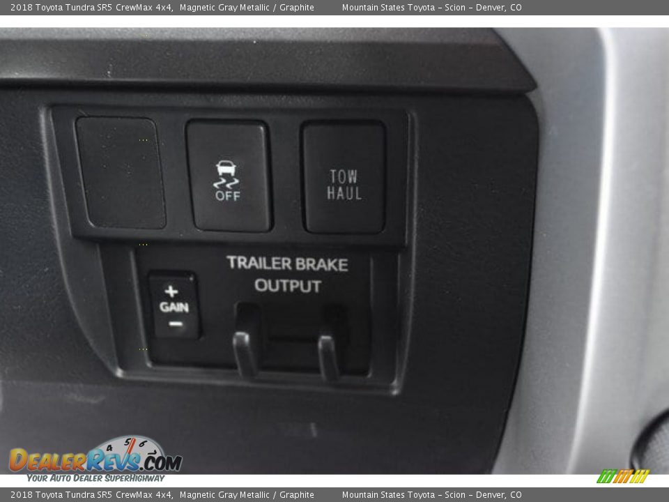 2018 Toyota Tundra SR5 CrewMax 4x4 Magnetic Gray Metallic / Graphite Photo #28