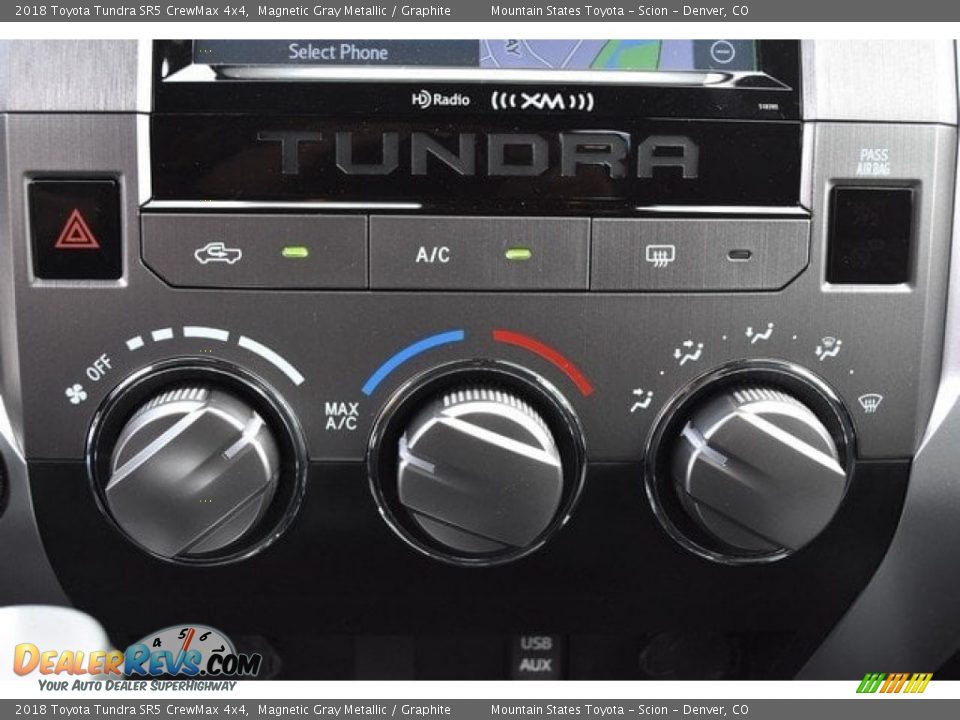 2018 Toyota Tundra SR5 CrewMax 4x4 Magnetic Gray Metallic / Graphite Photo #29