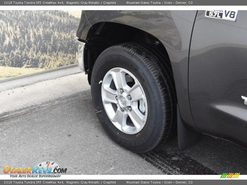 2018 Toyota Tundra SR5 CrewMax 4x4 Magnetic Gray Metallic / Graphite Photo #32