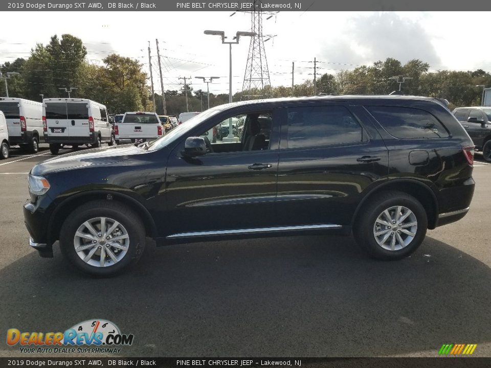 2019 Dodge Durango SXT AWD DB Black / Black Photo #3