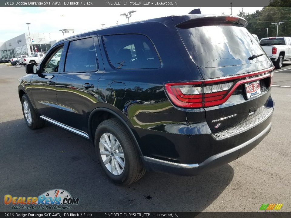 2019 Dodge Durango SXT AWD DB Black / Black Photo #4
