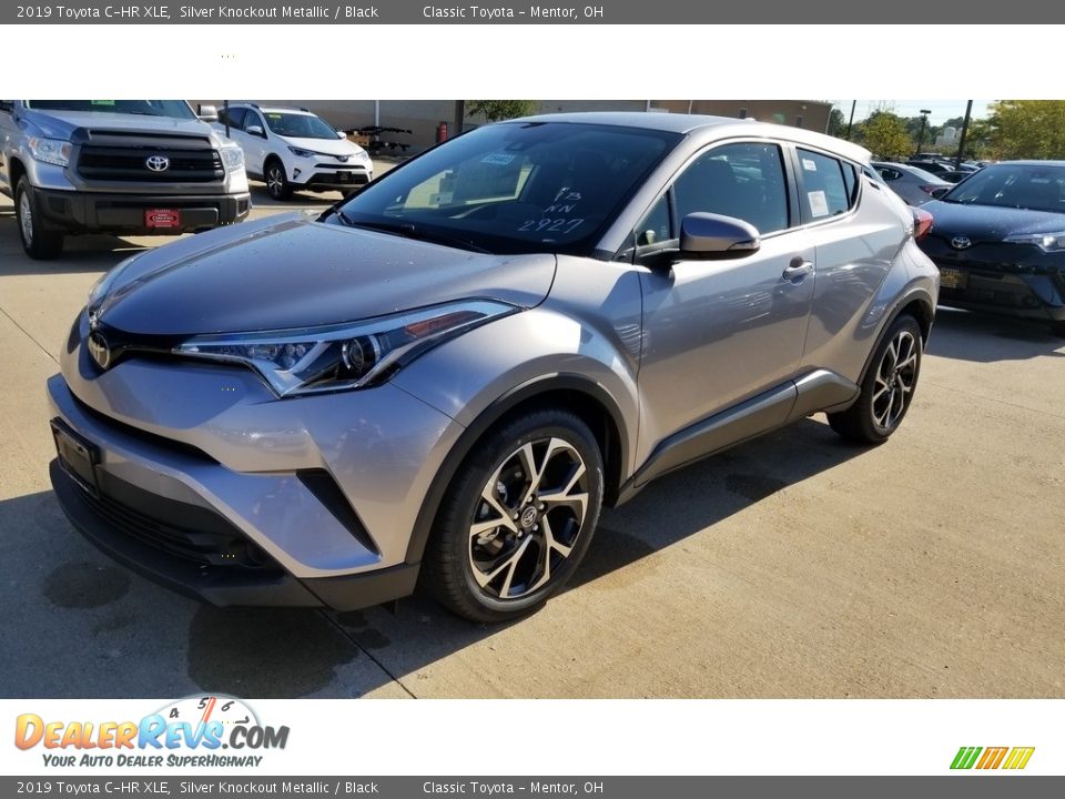 2019 Toyota C-HR XLE Silver Knockout Metallic / Black Photo #1