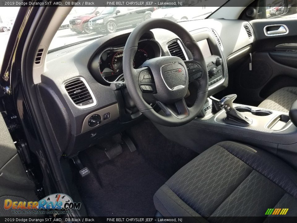 2019 Dodge Durango SXT AWD DB Black / Black Photo #7