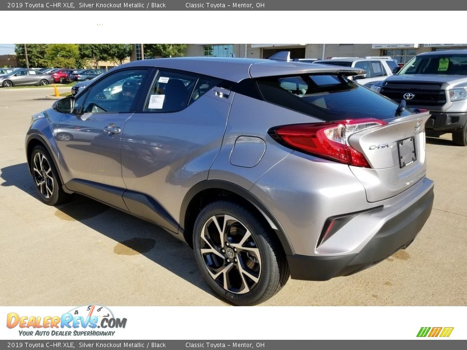 2019 Toyota C-HR XLE Silver Knockout Metallic / Black Photo #2