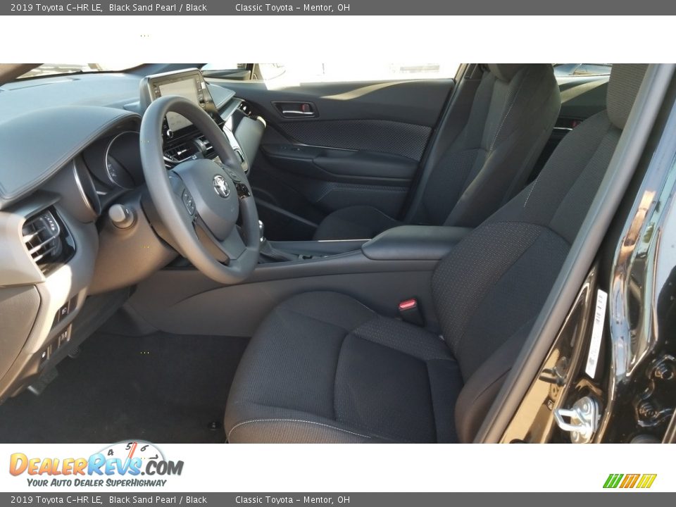 2019 Toyota C-HR LE Black Sand Pearl / Black Photo #3
