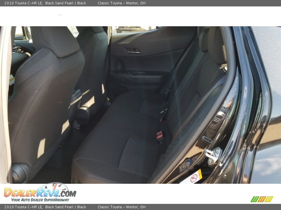 2019 Toyota C-HR LE Black Sand Pearl / Black Photo #4