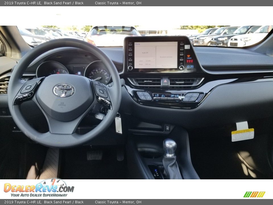 2019 Toyota C-HR LE Black Sand Pearl / Black Photo #5