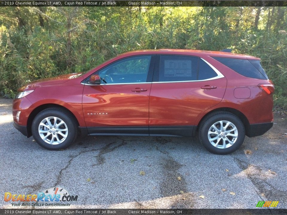 2019 Chevrolet Equinox LT AWD Cajun Red Tintcoat / Jet Black Photo #3