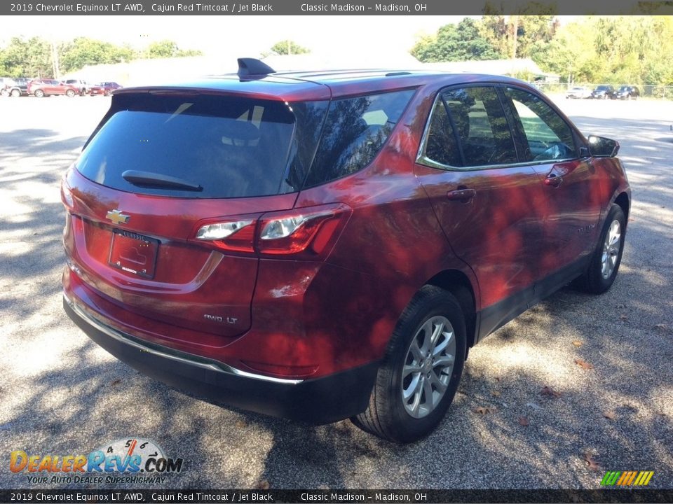 2019 Chevrolet Equinox LT AWD Cajun Red Tintcoat / Jet Black Photo #6