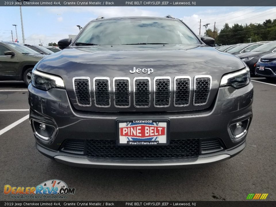2019 Jeep Cherokee Limited 4x4 Granite Crystal Metallic / Black Photo #2